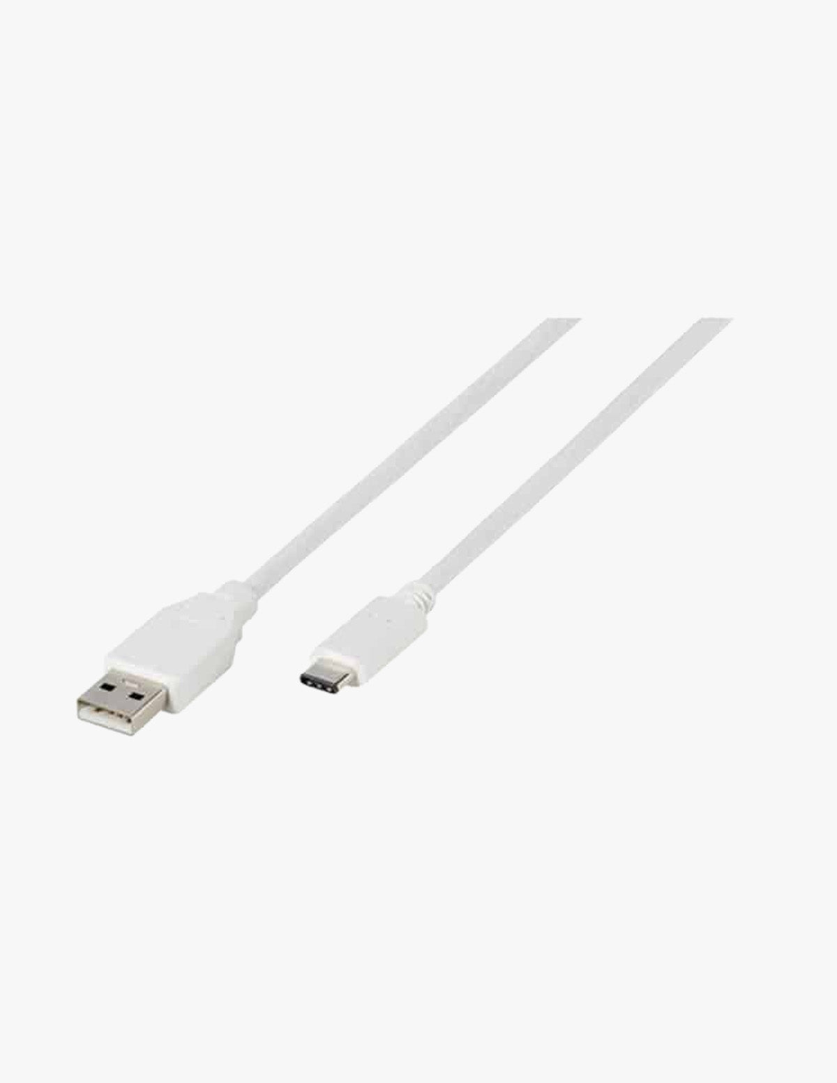 USB-C Opladekabel 1,2m - Hvid