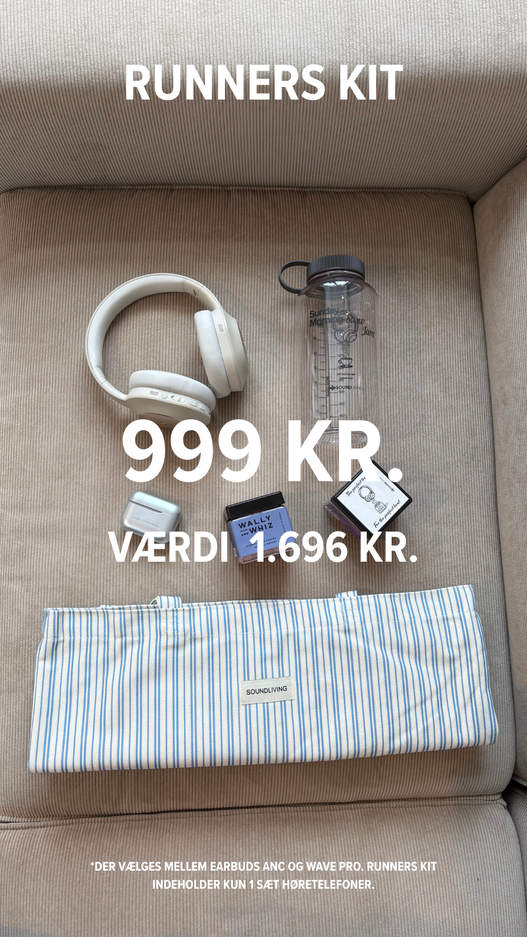 Soundliving Runners Kit inkl. Wave Pro